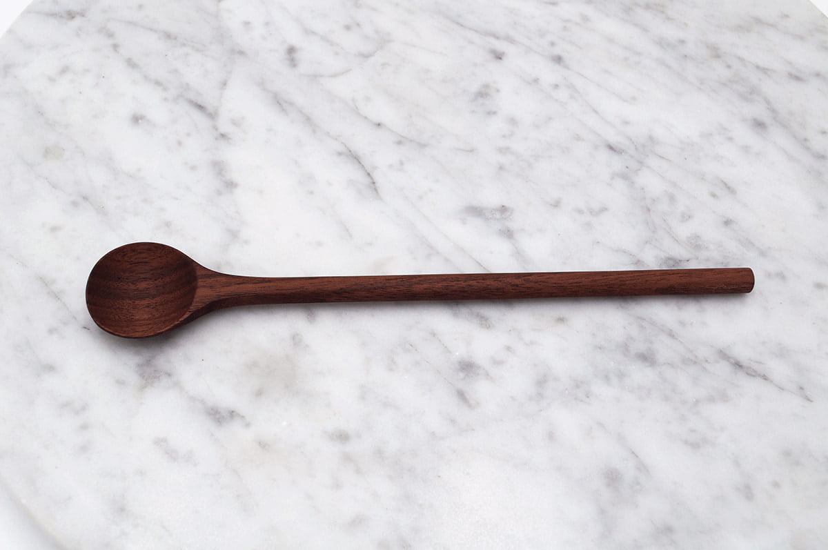 8" WALNUT WOOD STIRRING SPOON