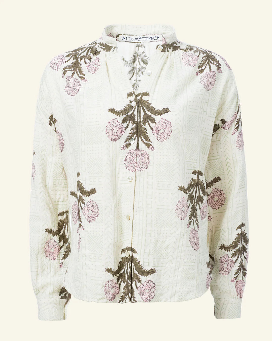 KIKI BLUSH TRIPLE BLOOM SHIRT