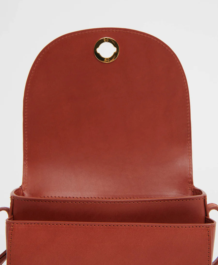 MINI SADDLE BAG BRANDY