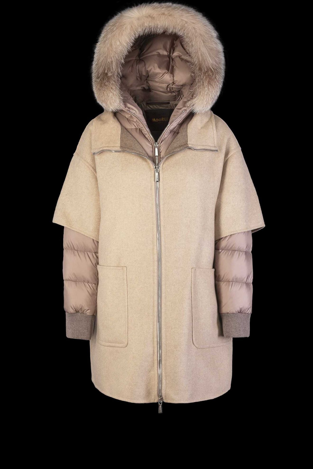 FABULA CZI COAT ALMOND/NUT