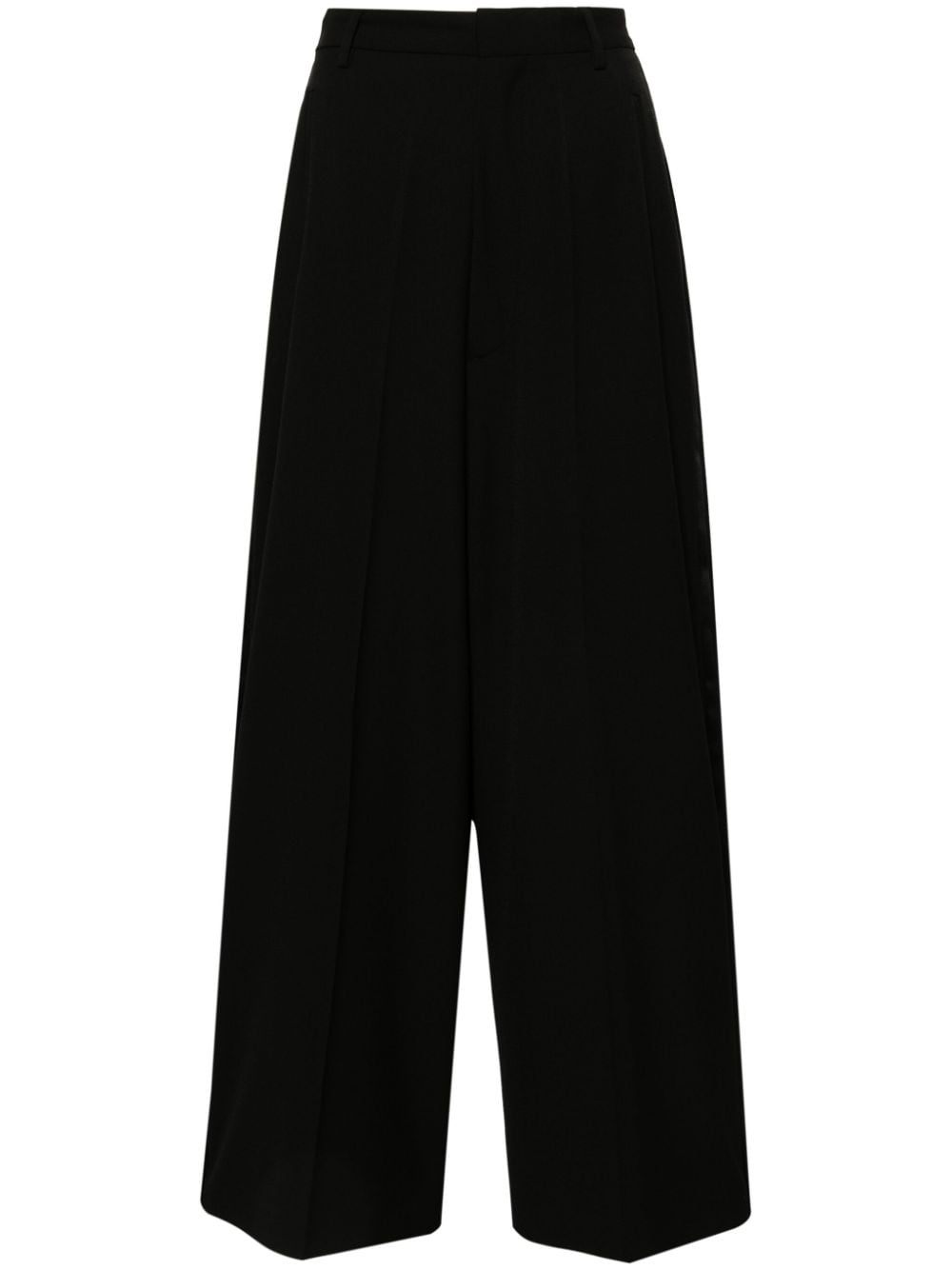 TUXEDO STRIPE BLACK TROUSER