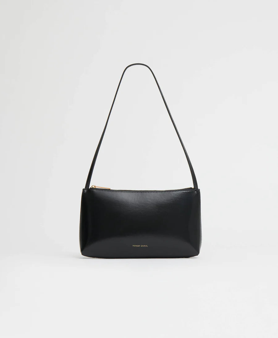 GAIA SHOULDER BAG BLACK/FLAMMA