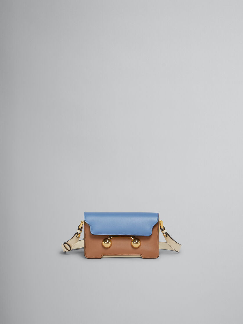 MINI TRUNKAROO SHOULDER BAG OPAL/CINNAMON/SHELL