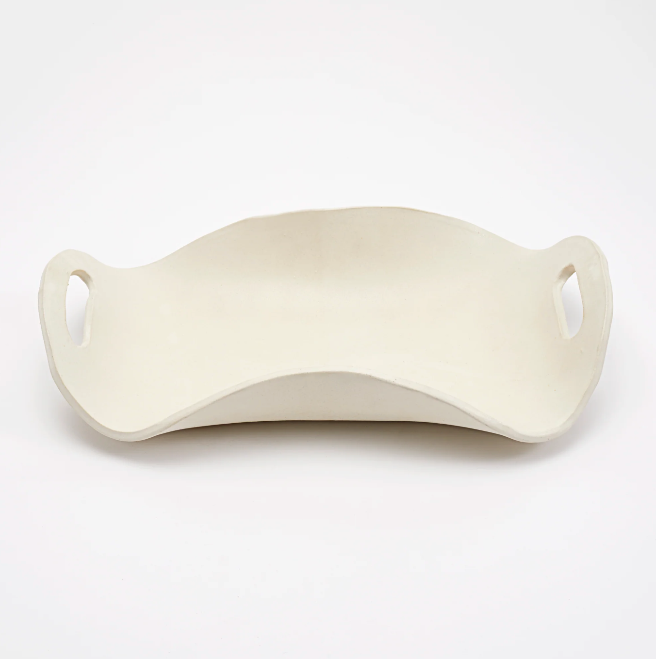 PATRICIA PLATTER - LARGE BLANC