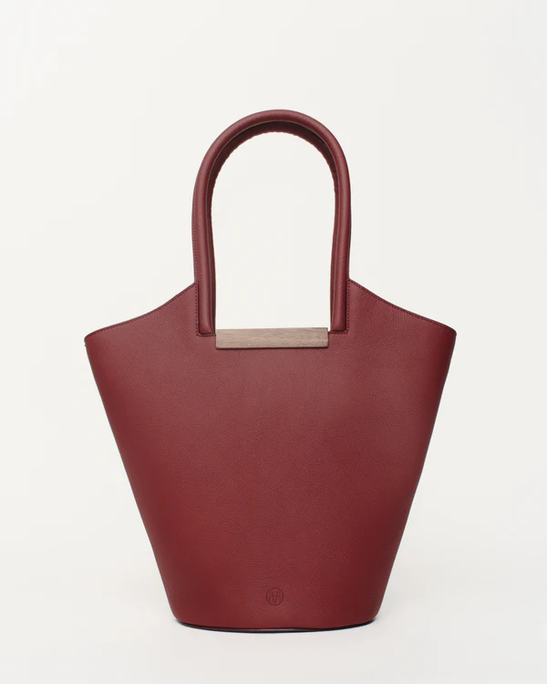 SMALL GARDEN TOTE BURGUNDY